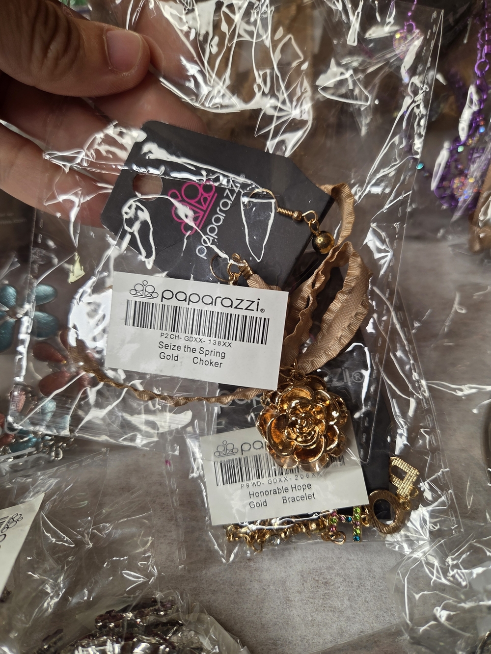 Lot Of Paparazzi Jewelry New Still With Tags Necklaces Earrings Bracelets Rings - Picture 7 of 7